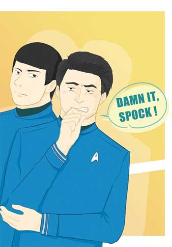 Narian『 Damn it, Spock! 』Star trek